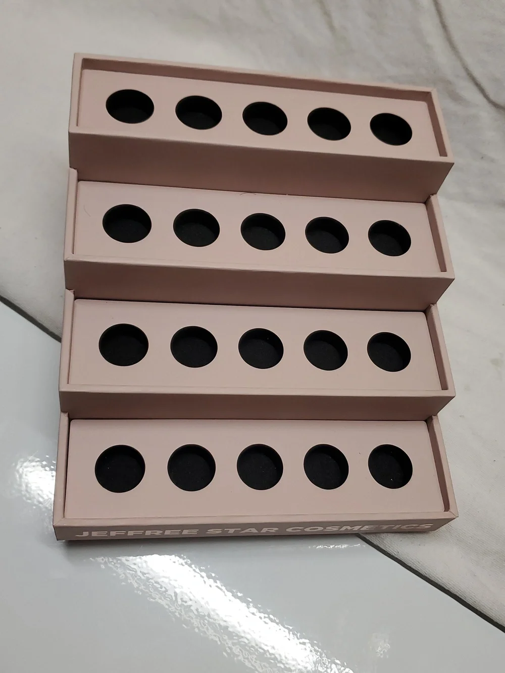 Jeffree Star Cosmetics Lipstick Tiered Display Organizer Holder
